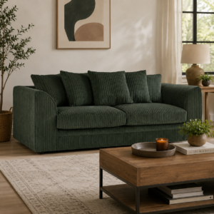 Luxury 3 Seater Sofa  Modern Couch for Living Room