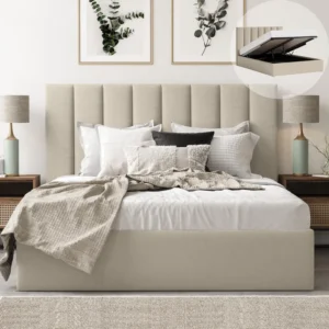 Seline Upholstered Bed Frame 3.0 4'6 Double 5ft King Size