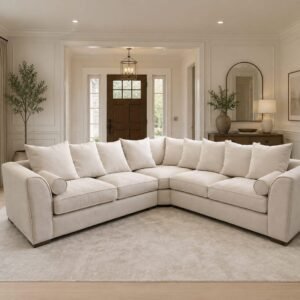 Luxury  Sectional Sofa Modern L-Shaped Corner Couch for Living Room